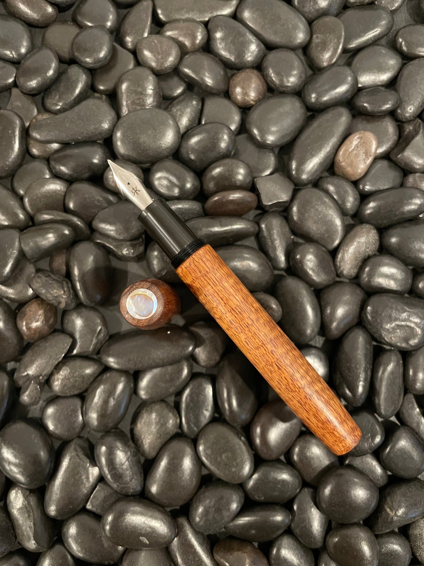 Curly Koa with Abalone L-16