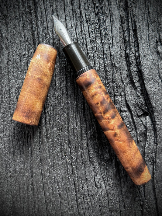 Charred Bird’s Eye Maple L-16