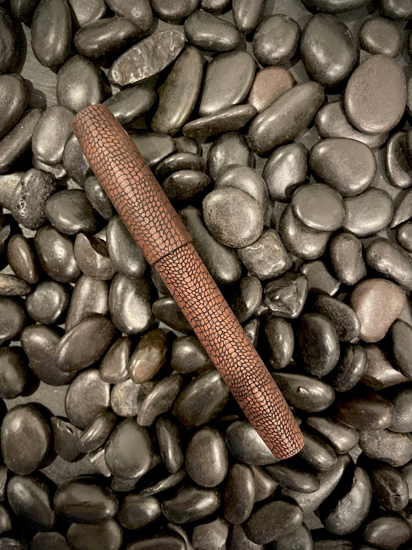 Alligator Scales L-15 on Bolivian Rosewood