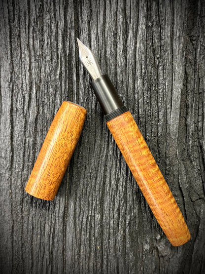 Curly Koa with Abalone L-15